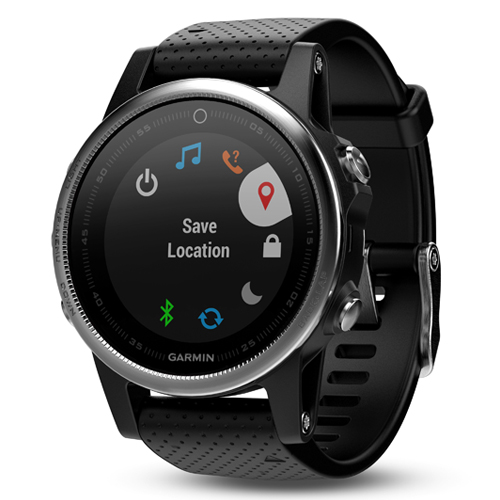 Garmin Fenix 5s с черным ремешком Garmin Fenix 5s с черным ремешком